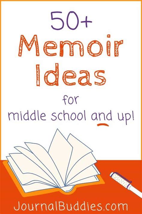 Memoir Writing Prompts Memoir Ideas Middle School Writing Prompts