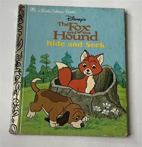 The Fox And The Hound Hide And Seek Little Golden Book By Golden Books 1981 4 50 Picclick