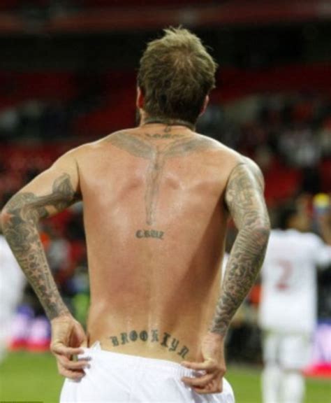 Have tattoos, and the meaning behind their tattoos! 40 David Beckham Tattoos with Their Meaning & History ...