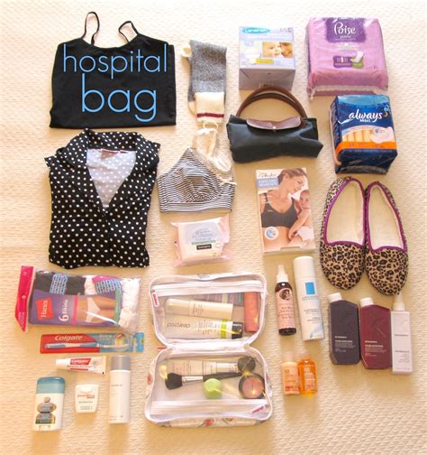 If your hospital doesn't have one, contact the hospital's maternity ward and ask their nurses what the hospital provides. Hospital Bag for Mama-to-Be {maternity} | Beauty Parler