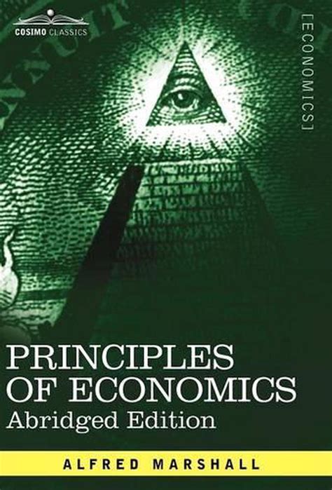 Principles Of Economics Abridged Edition By Alfred Marshall English