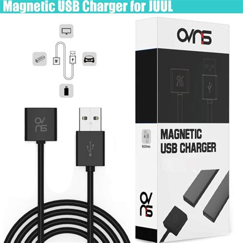 Buying pods from the local shop is getting expensive. OVNS Magnetic USB Charger for Juul Pod Kit original