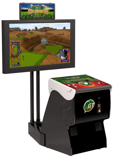 Golden Tee Golf Simulator · Classic Arcade Game Rental