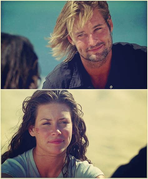 Lost, Josh Holloway, Evangeline Lilly. Sawyer and Kate | Lost tv show, Lost sawyer, Lost love