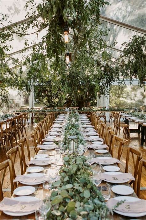 Greenery Tented Wedding Reception Ideas Emmalovesweddings