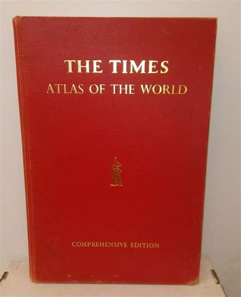 The Times Atlas Of The World Comprehensive Edition Vintage 1967 Giant