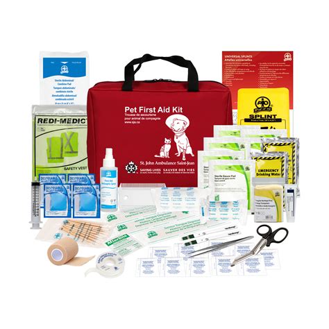 Pet First Aid Kit St John Ambulance Canada