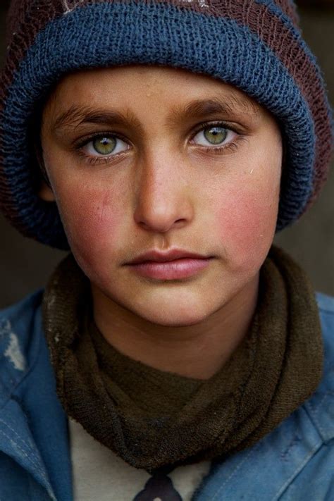 This Photo Shows A Young Pashtun Boy In A Refugee Camp In Kabul