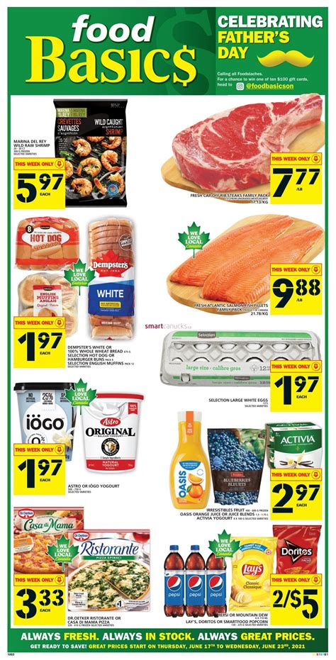 Food Basics Canada Flyer June 17 To 23 Hot Canada Deals Hot Canada Deals