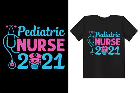 Pediatric Nurse T Shirt Design Graphic By Teamtshirtdesign · Creative