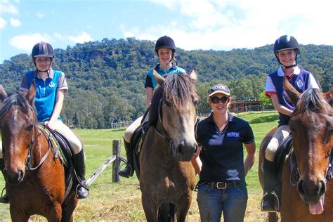 Active Kids Holiday Camps Horse Riding Glenworth Valley Wilderness