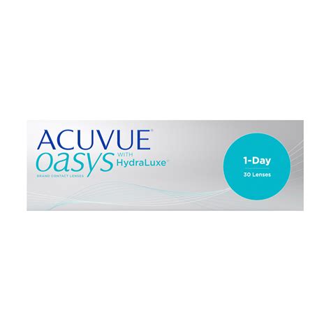 Oasys 1 Day With Hydraluxe Contact Lenses Acuvue