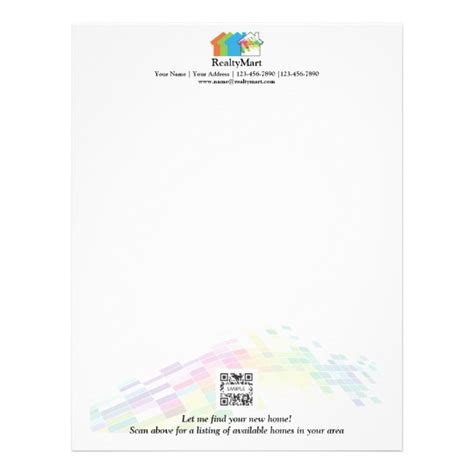 Get ideas and start planning your perfect letterhead logo today! Letterhead Template House Real Estate | Zazzle.com
