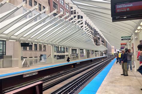 Chicago’s new Washington-Wabash ‘L’ station officially opens - Curbed