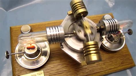 Twin Cylinder Stirling Engine Youtube