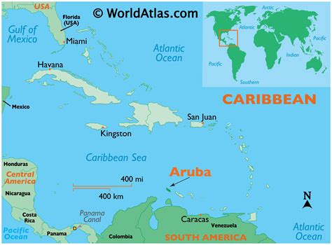 Onde Fica Aruba No Mapa
