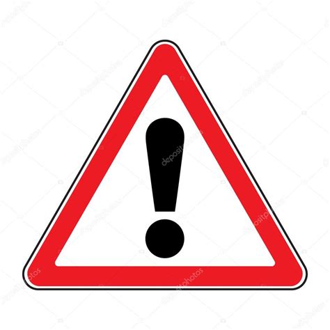 Attention Sign On White Background Stock Vector Image By ©alonas 88467866