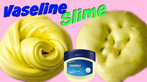 Vaseline Slime Diy Make It Monday Making Vaseline Slime Petroleum