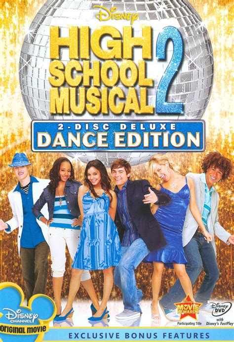 High School Musical 2 Dvd 2008 2 Disc Set Deluxe Dance Edition New