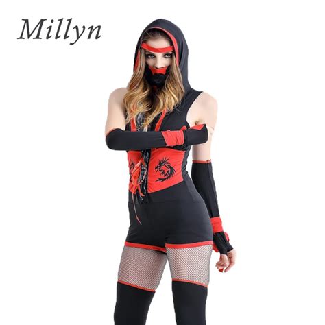 Millyn 2017 Sexy Women Anime Japanese Popular Halloween Costume Ninja Uniform Temptation Cosplay