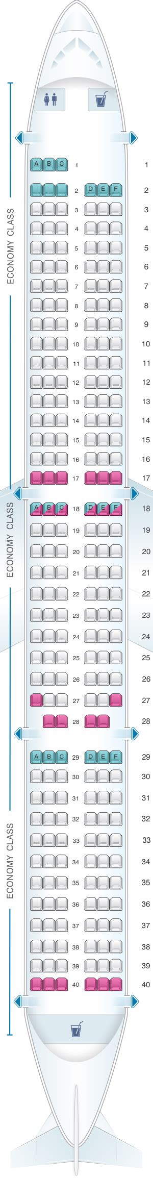 Airbus A320 Easyjet Seating Plan