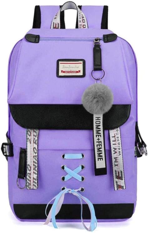 Large Capacity Usb School Bags For Girls Teenagers Backpack Women