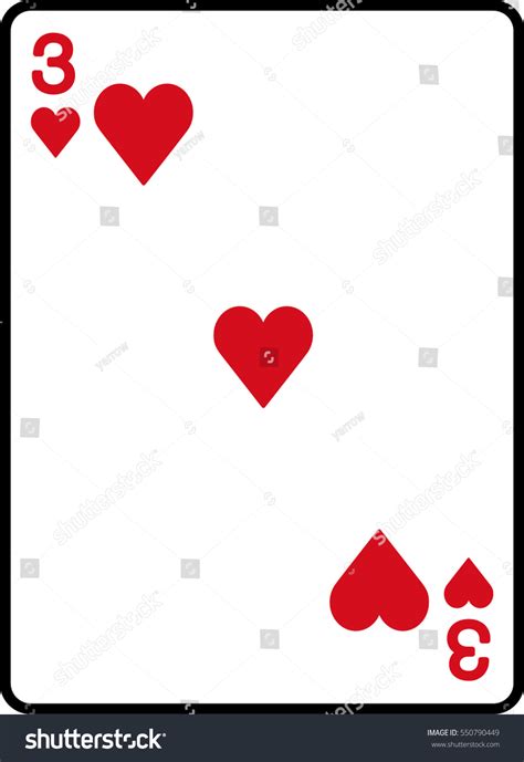 Three Hearts Stock Vector Royalty Free 550790449 Shutterstock