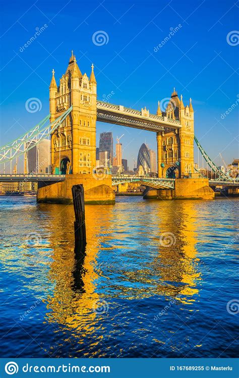 Tower Bridge View From The Shard London Uk Stock Image Image Of