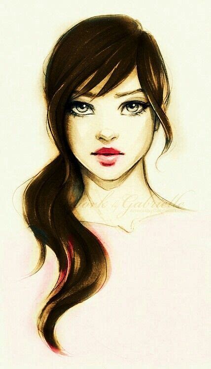 Pin By Ecmel Kaygusuz On Elişi Color Pencil Art Girl Face Drawing