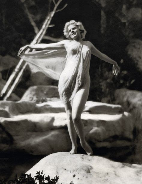 Jean Harlow In Griffith Park By Edwin Bower Hesser 1929 All About Jean Jean Harlow Blond