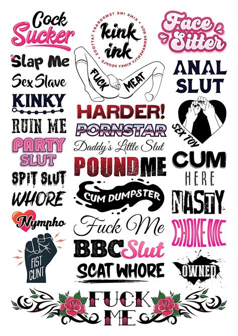 Mua Kink Ink 27 Hardcore Words And Phrases Sexy Naughty Kinky