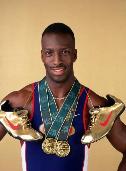 He formerly held the world and olympic records in the 200 m and 400 m , as well as the world record in the indoor 400 m. Michael Johnson | Atlanta 96 Olympics | Double Gold | 200M ...