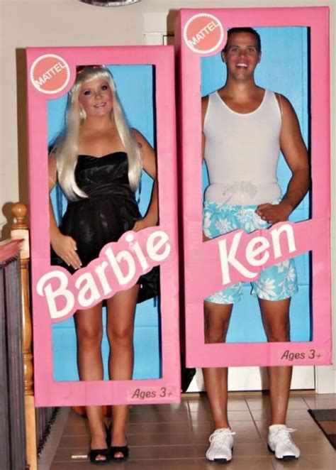 ken and barbie halloween costume for couples and other diy halloween costumes costumesfor