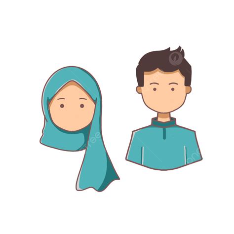 Muslim Couples Png Picture Blue Muslim Couple Muslim Couple Wedding