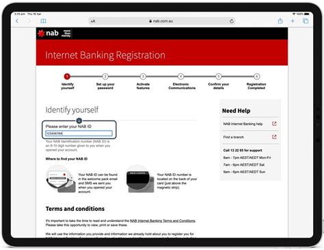 How To Register For Online Banking Online Banking Guide Nab