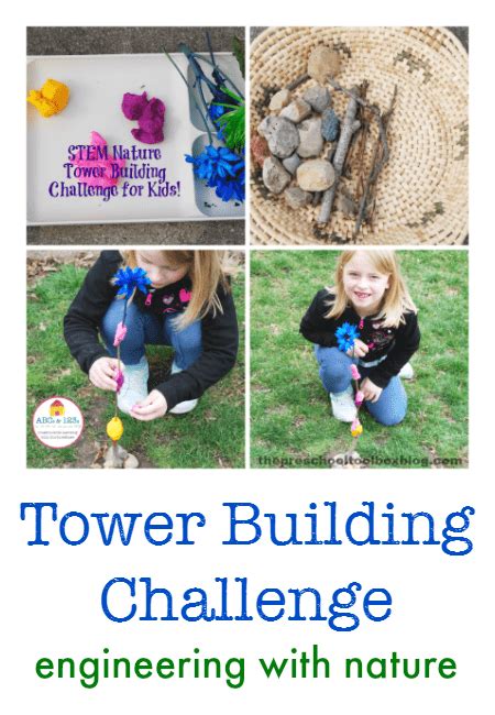 Tower Building Challenge Engineering With Nature Nurturestore