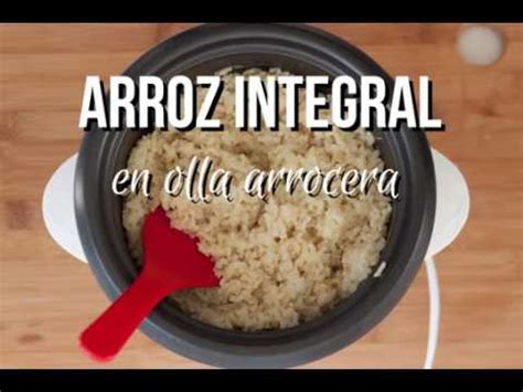 El arroz integral es más difícil de cocinar ya que necesita más tiempo de cocción en comparación del arroz blanco. Como Cocinar Arroz Integral - YouTube