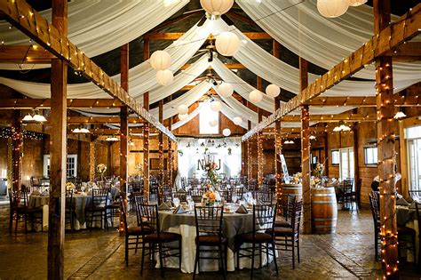 Our main barn is a custom designed post and beam barn with gorgeous chandeliers and beautiful arches that give the barn its unique and beautiful character. Traditional and Rustic Virginia Wedding Reception: Natalie ...