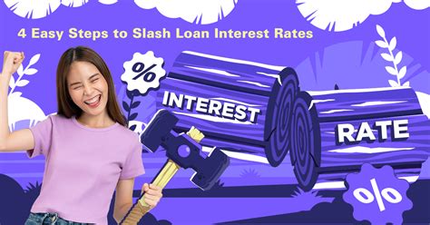 4 Easy Steps To Slash Loan Interest Rates