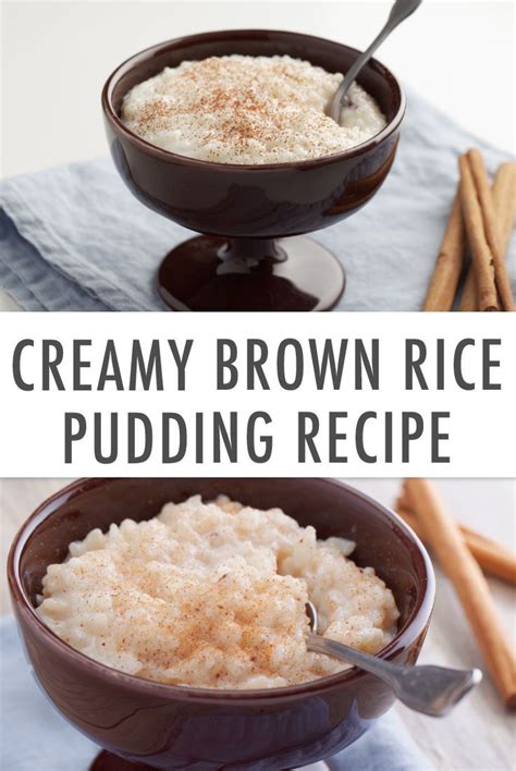 Rice Pudding Recipe Healthy Pecires