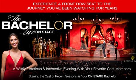 the bachelor live on stage tickets in kansas city at arvest bank theatre at the midland on sun