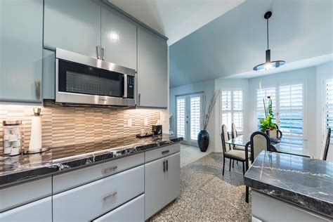You might find that the gray color of stainless steel does not fit the decor of the rest of your kitchen, bathroom, or any other room where you decide to install the sink. Colorful Asian-Inspired Kitchen Remodel on Flora Ave ...