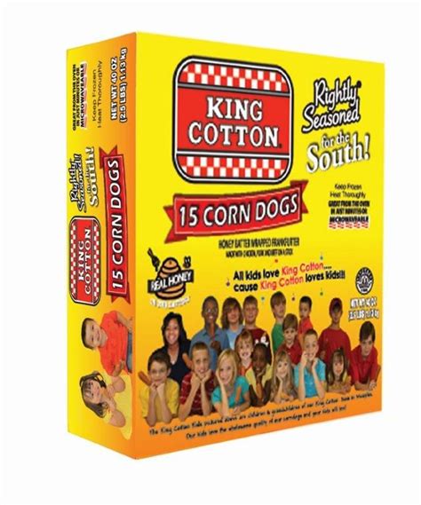 My Kids Are On The King Cotton Corn Dog Box Corn Dogs Cereal Pops