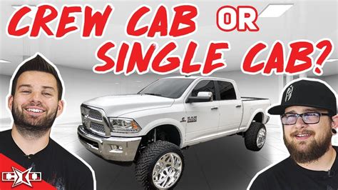 What kind of cab does your truck have, and what does that mean? Crew Cab or Single Cab!? || This or That - YouTube