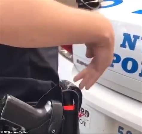 Bystanders Rush To Help NYPD Cop Who Got Their Hand Stuck In The Trunk