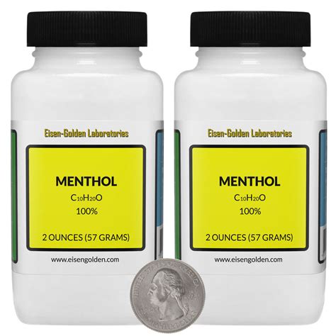 Menthol 4 Ounces 2 Bottles