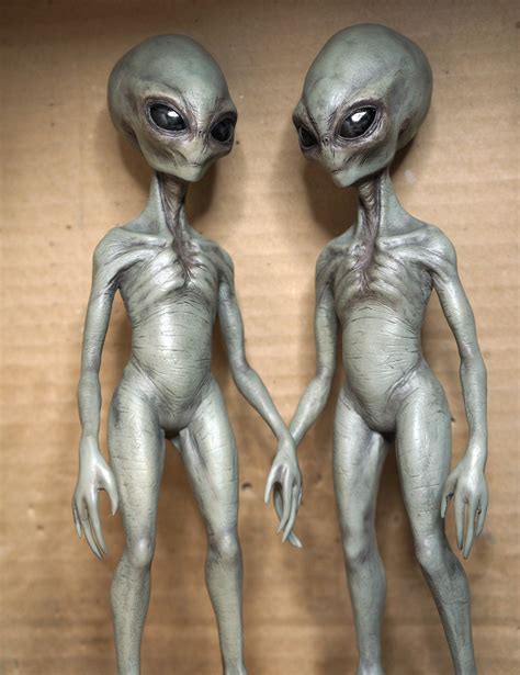 Big 16 Grey Alien Figure Roswell Area 51 S4 Ufo Pilot Model Etsy Canada