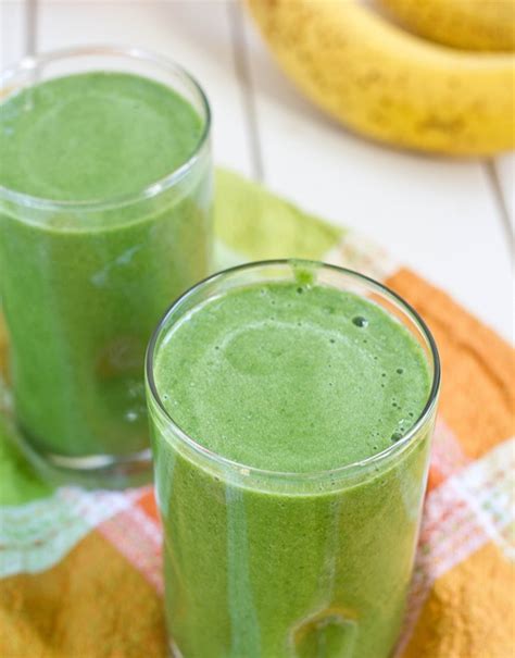 Healthy Smoothies With Spinach Try This Peach Spinach Smoothie Today