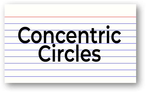 Concentric Circles Saskatchewan Teachers Federation