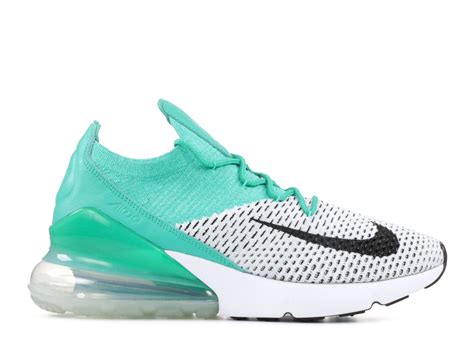 Wmns Air Max 270 Flyknit Clear Emerald Nike Ah6803 300 Clear